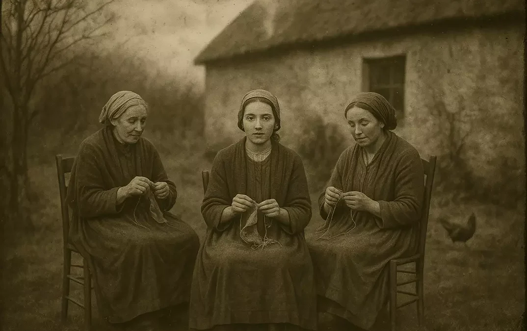 Hilos de resistencia: mujeres, tejido y memoria en la Gran Hambruna de Irlanda