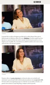 Articulo GLAMOUR-Tamara Falcó con Collar Mallo