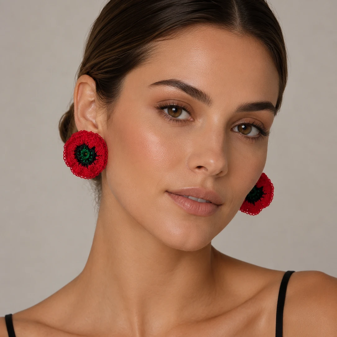 RosellaModel Primer plano de modelo con pendientes Rosella